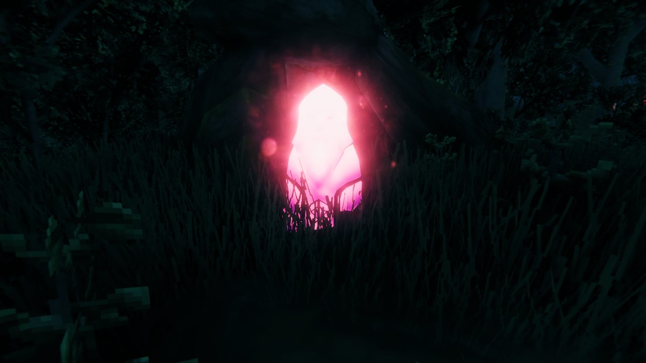 The Base Defense Ward at night