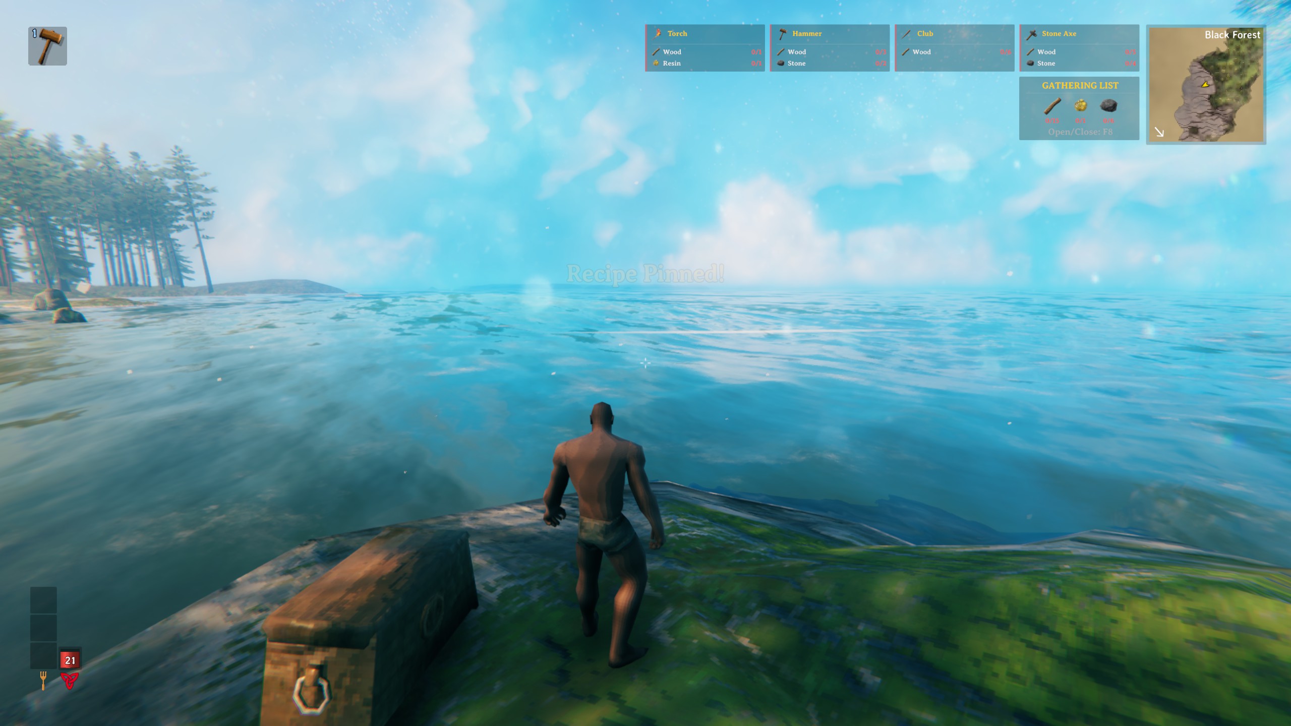 Horizontal Layout Screenshot