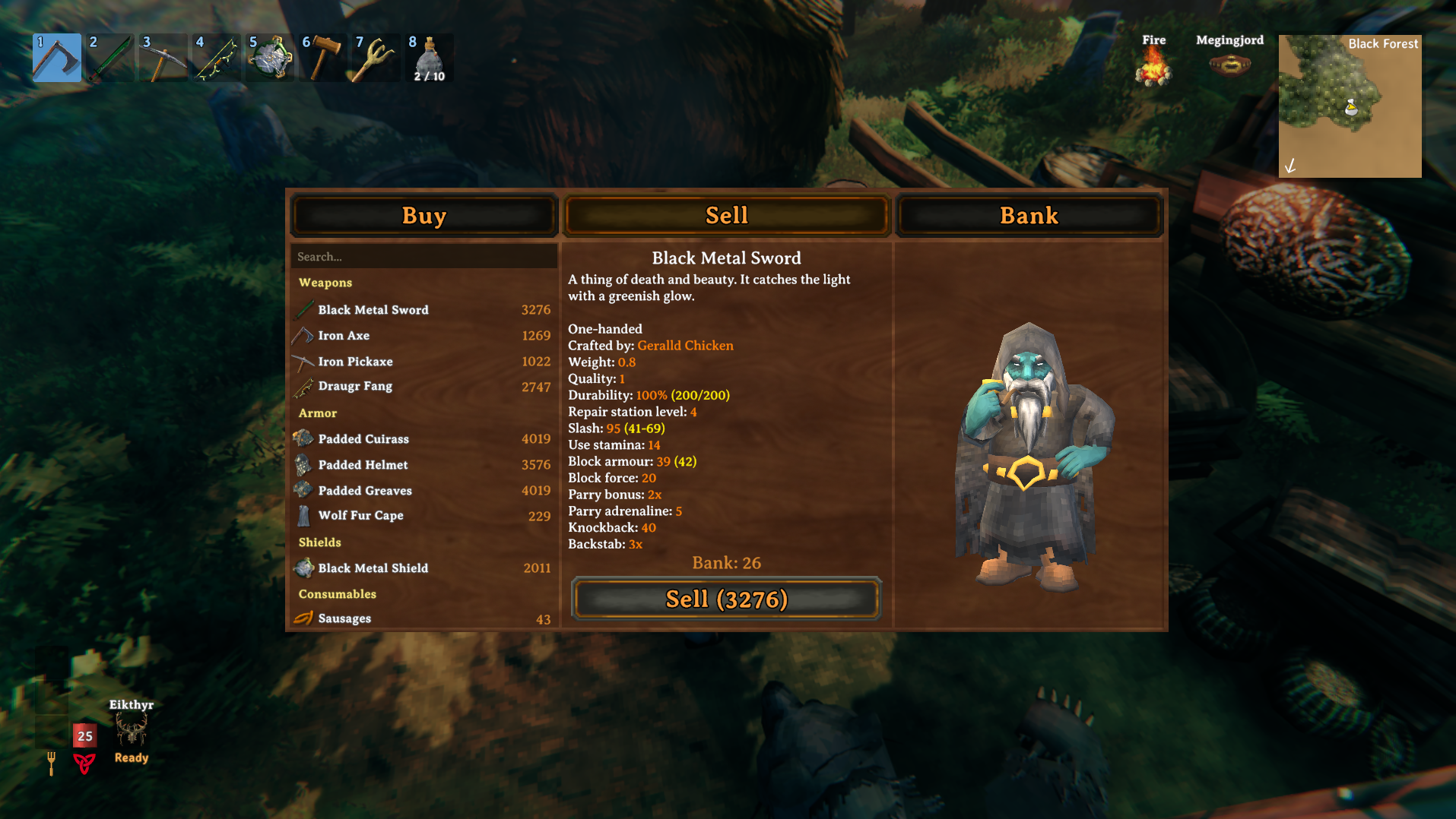 Sell Tab
