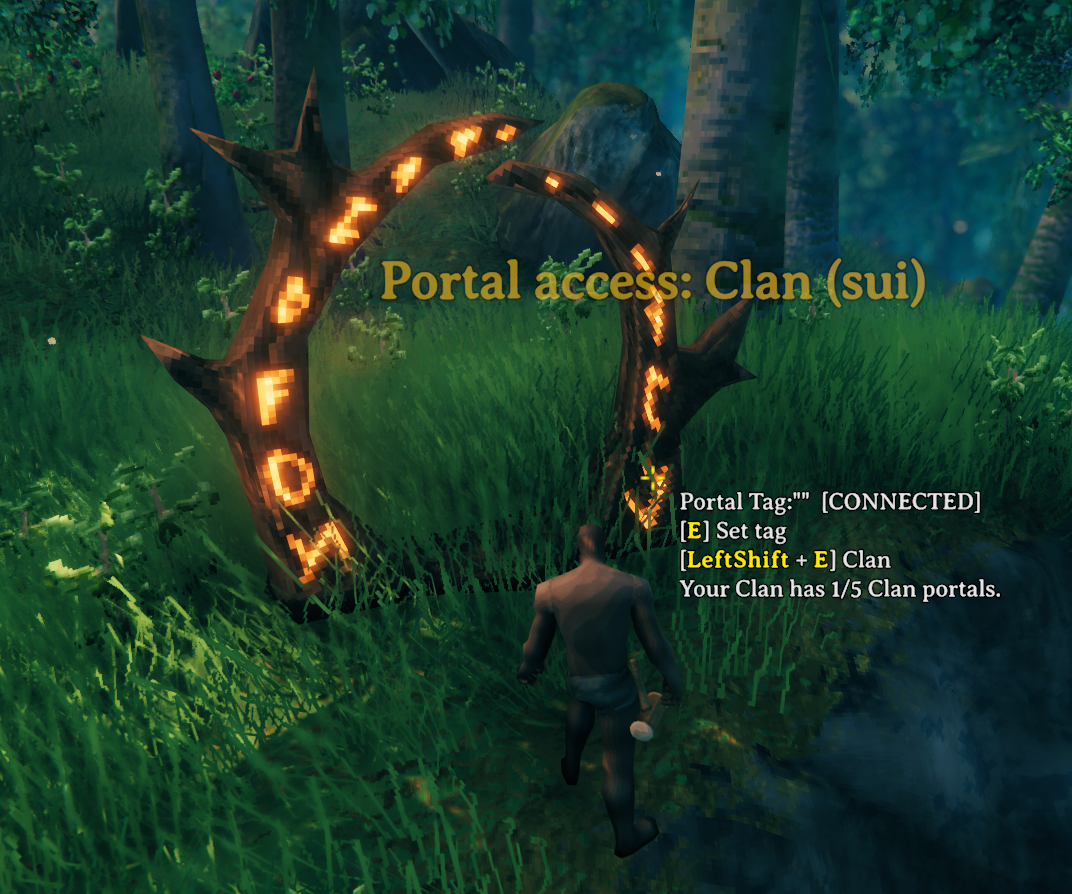 Clan portal hover details and Clan quota