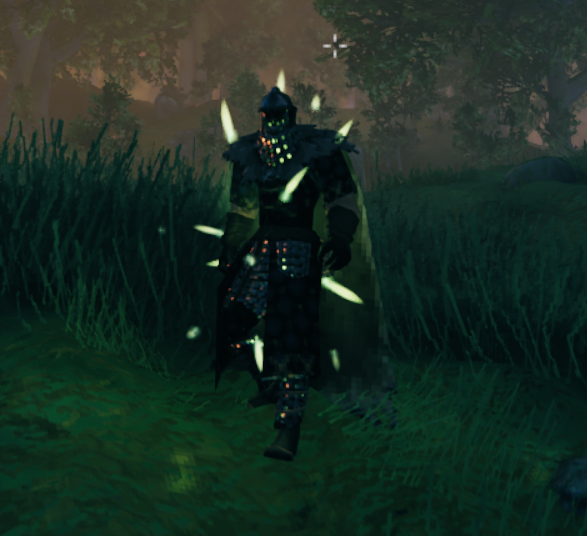 Talent effects on the player