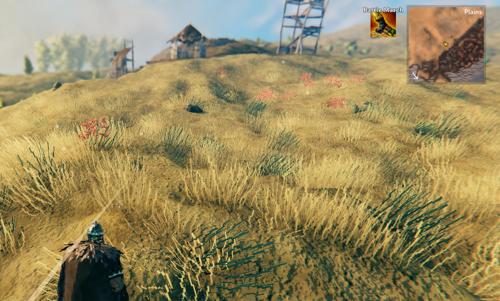Talent buffs in Valheim's status effect bar