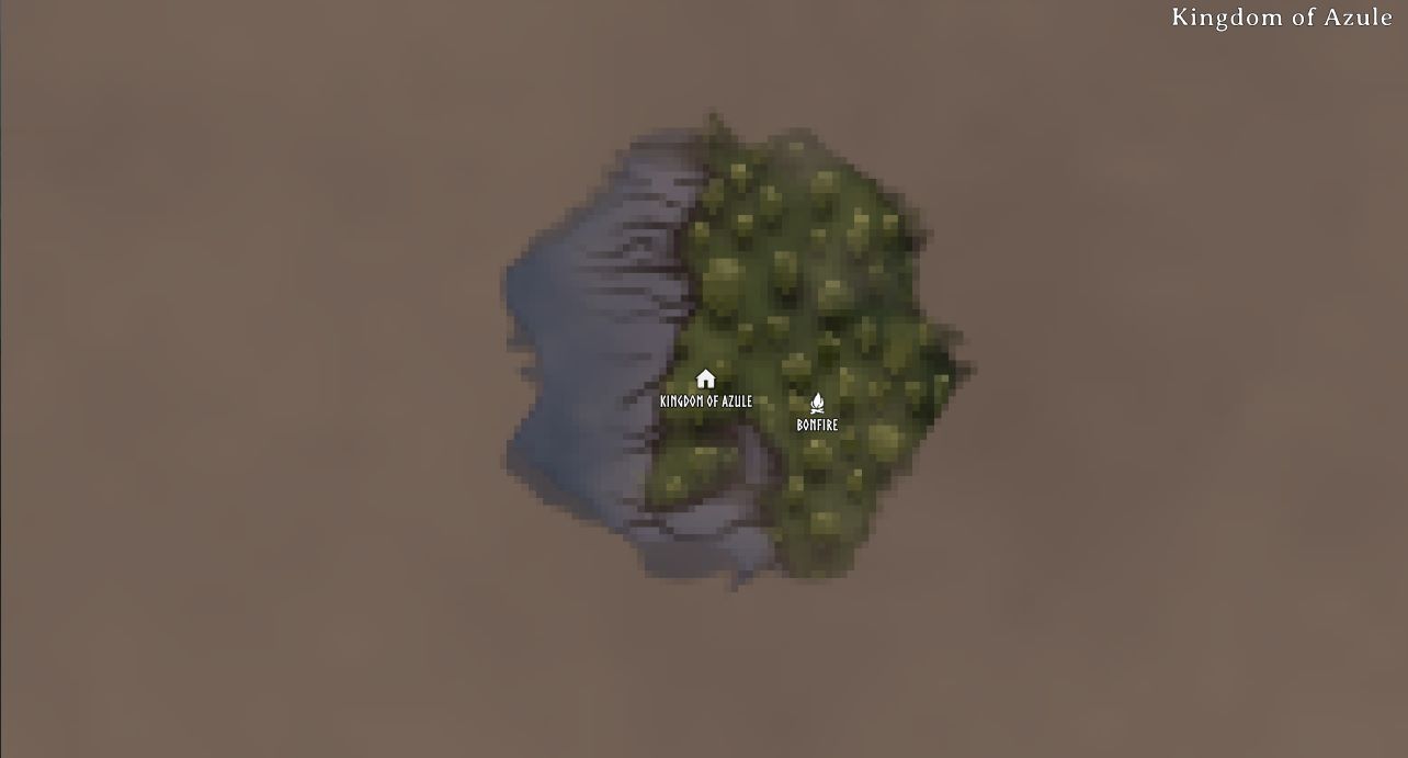 Screenshot Map: First Day