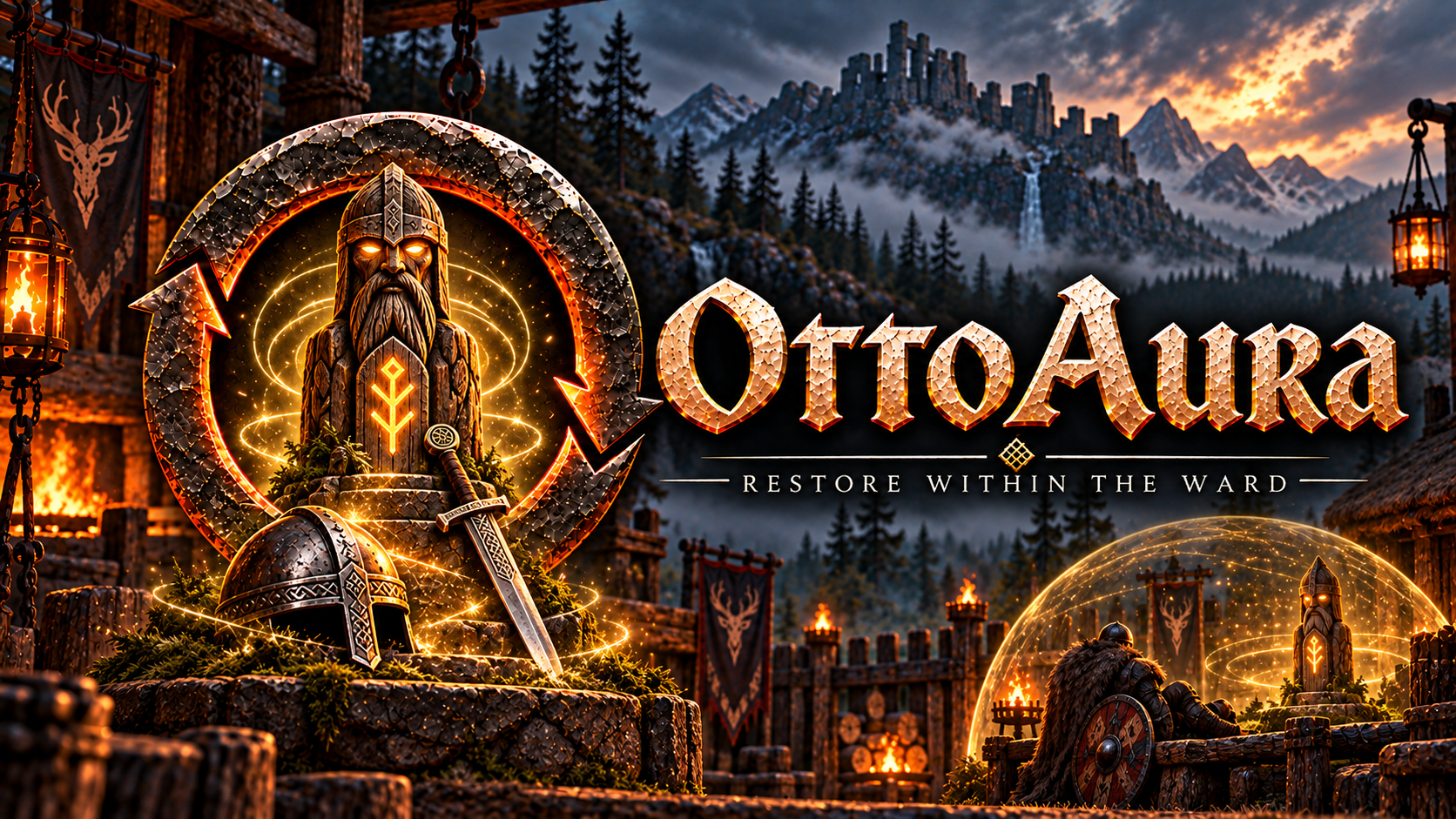 OttoAura. Restore within the ward.