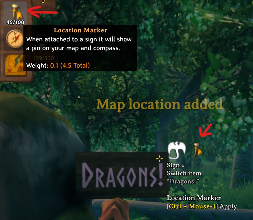 Screenshot Attach Map Pin