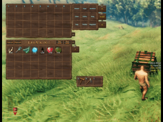 Progressive inventory rows and quick slots unlocking