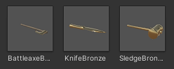 Bronze Weapons