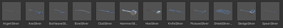 Silver Weapons