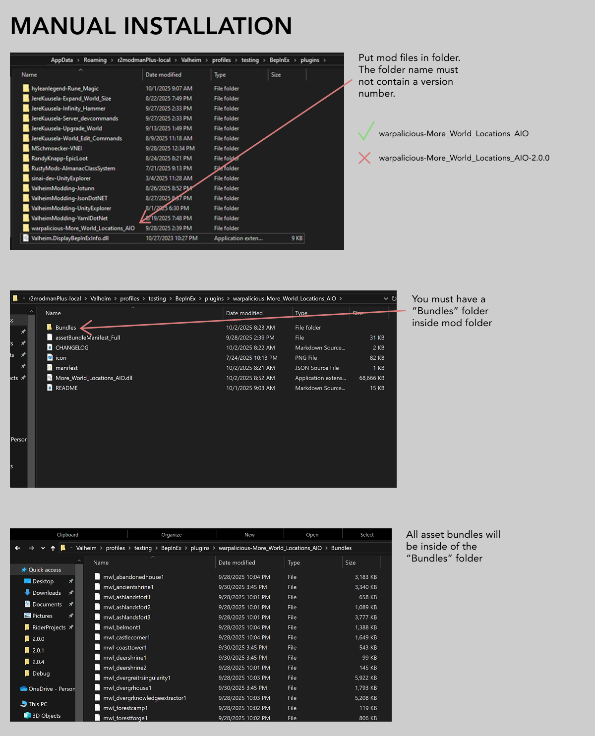 Manual Installation Guide