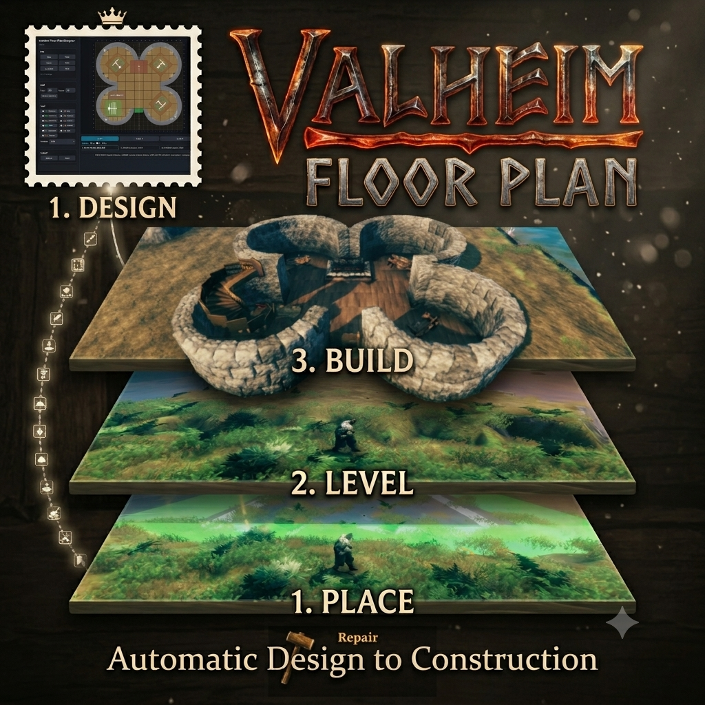 Valheim Floor Plan screenshot 1