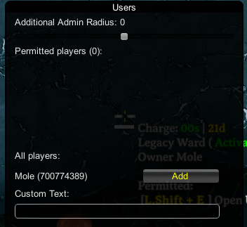 Legacy UI