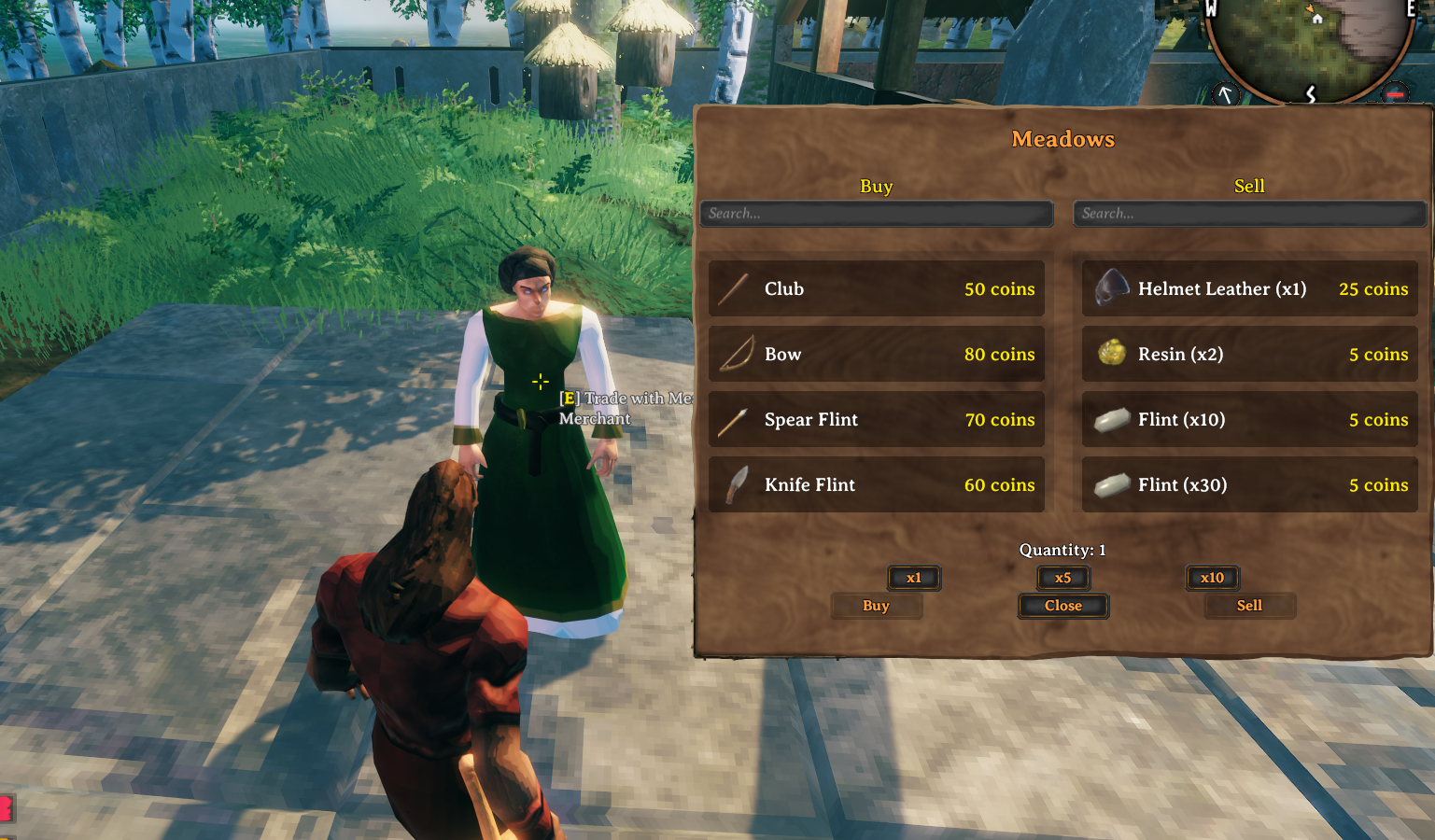 Trading Interface